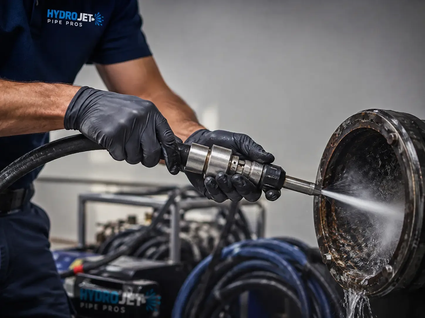 Hydro Jet Pipe Descaling in Welcome, MD